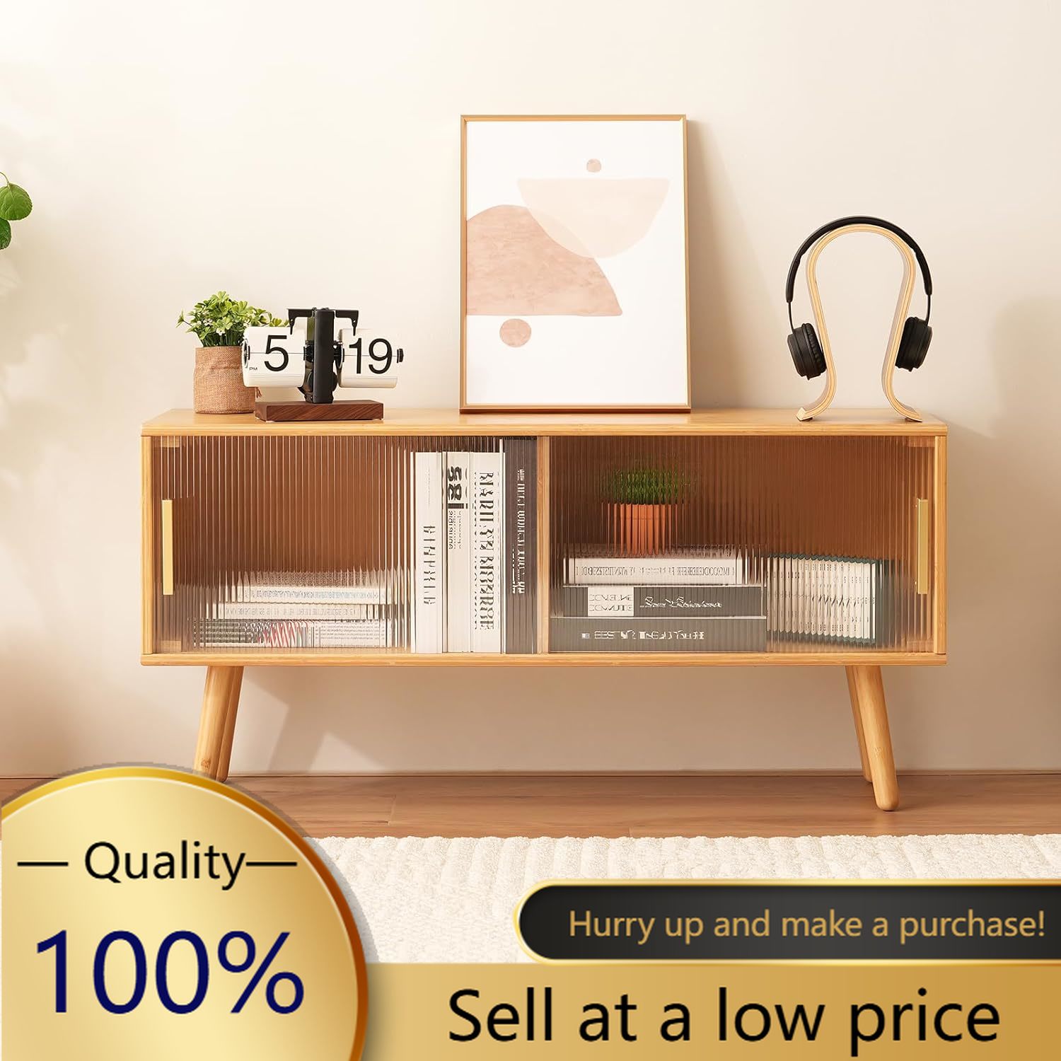 Gaming Console Tv Stand - Bamboo TV Stand for TVs up