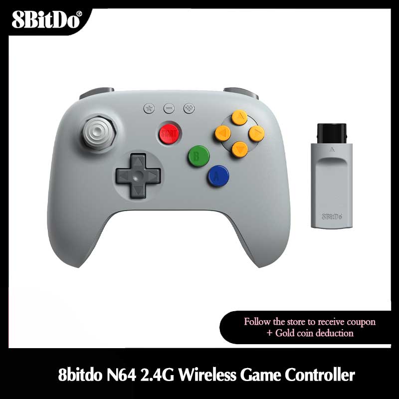 8BitDo N64 2.4G Wireless Gamin - đánh giá và giá Gaming Console Android