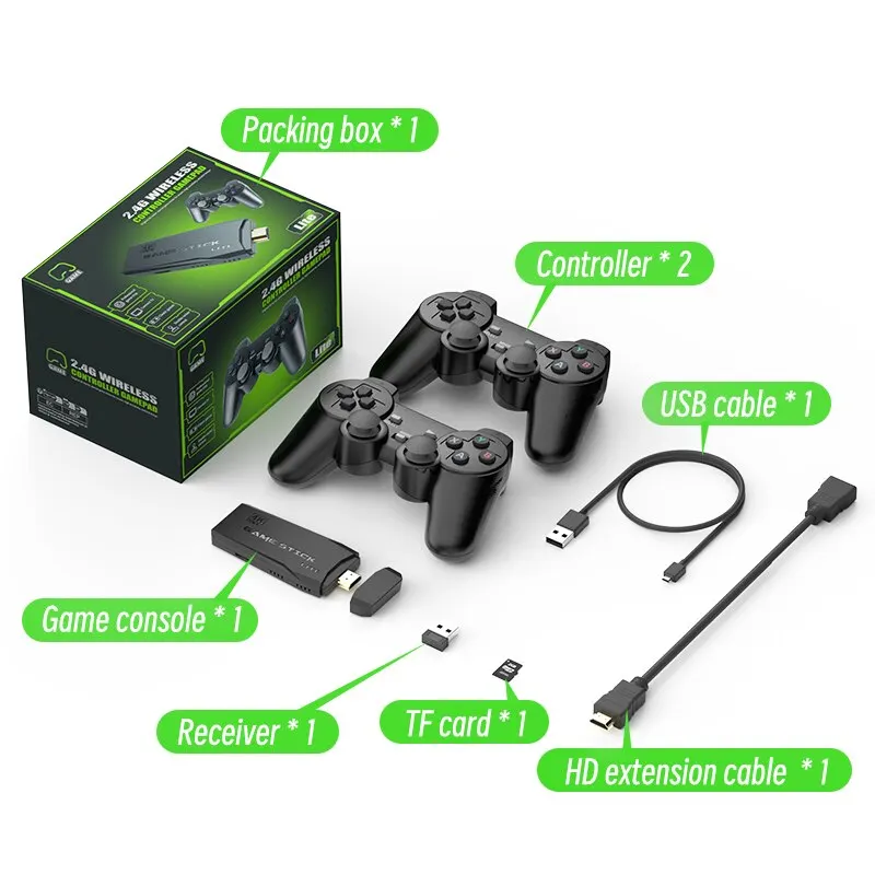 Video Game Console 2.4G Double - đánh giá và giá Gaming Console Gs5