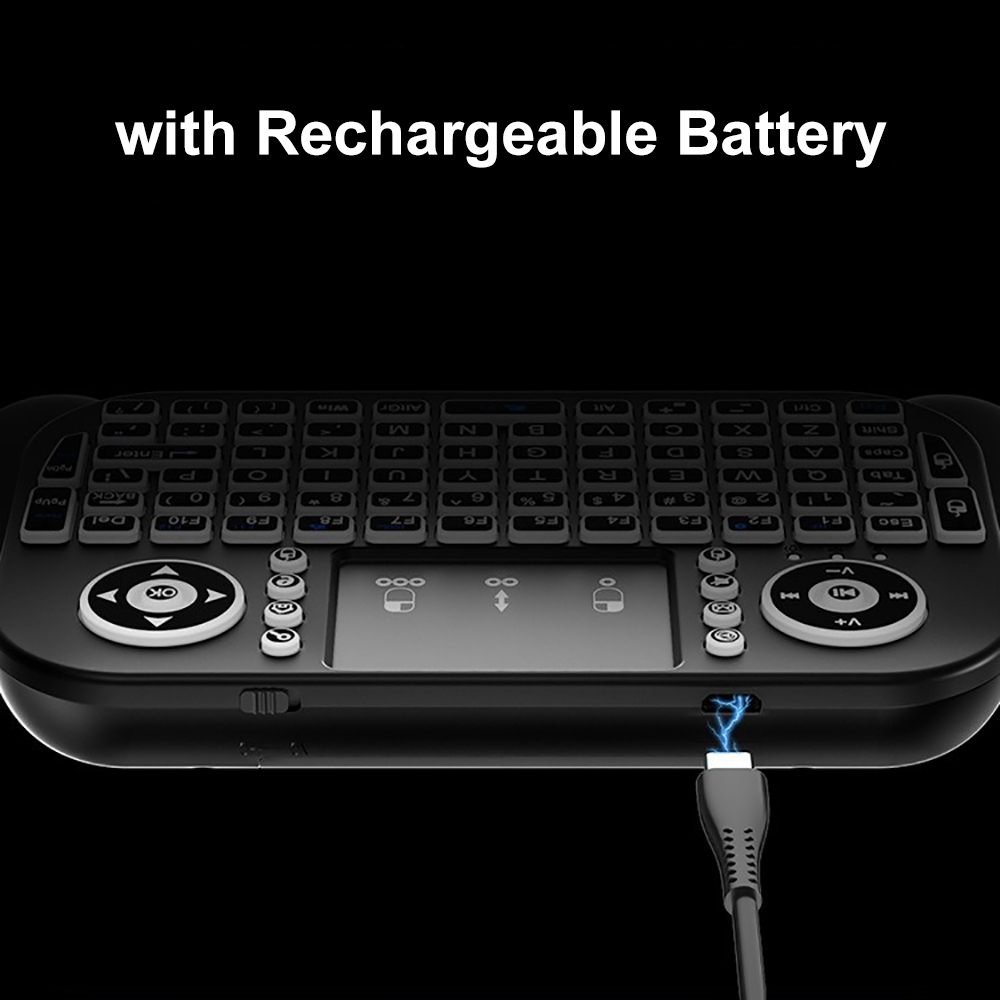RGB Mini Keyboard Bluetooth 5. - đánh giá và giá Gaming Console For Smart Tv