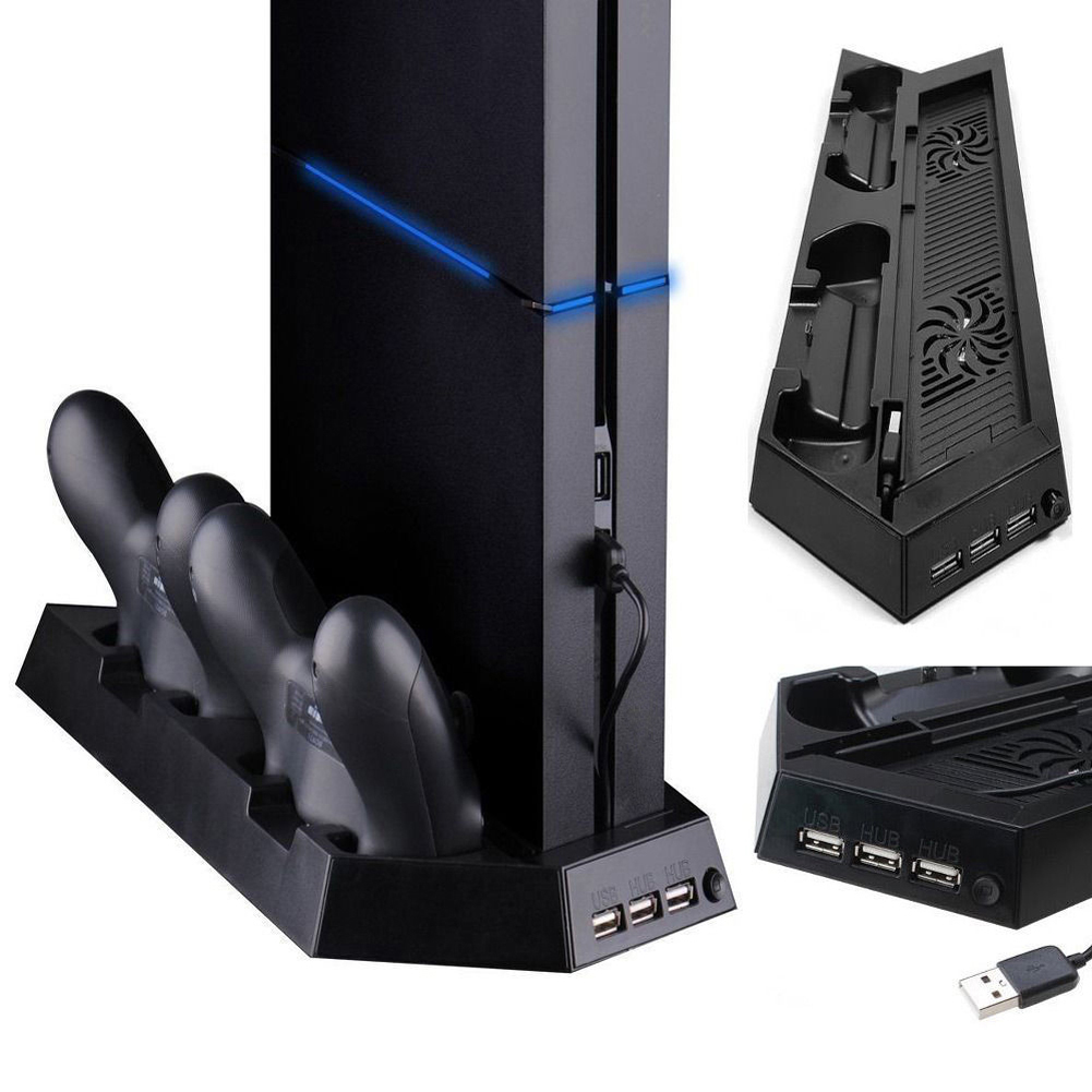 Vertical Cooling Fan Stand & C - đánh giá và giá Gaming Console Tv Stand