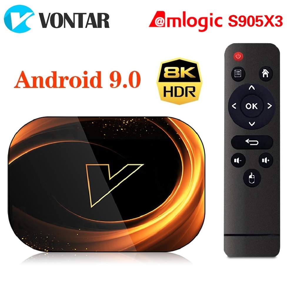 VONTAR X3 4GB 32GB 8K TV BOX A - đánh giá và giá Gaming Console Tv Stand