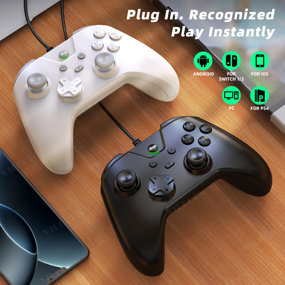 VILCORN Wired Gaming Controlle - đánh giá và giá Gaming Console Android