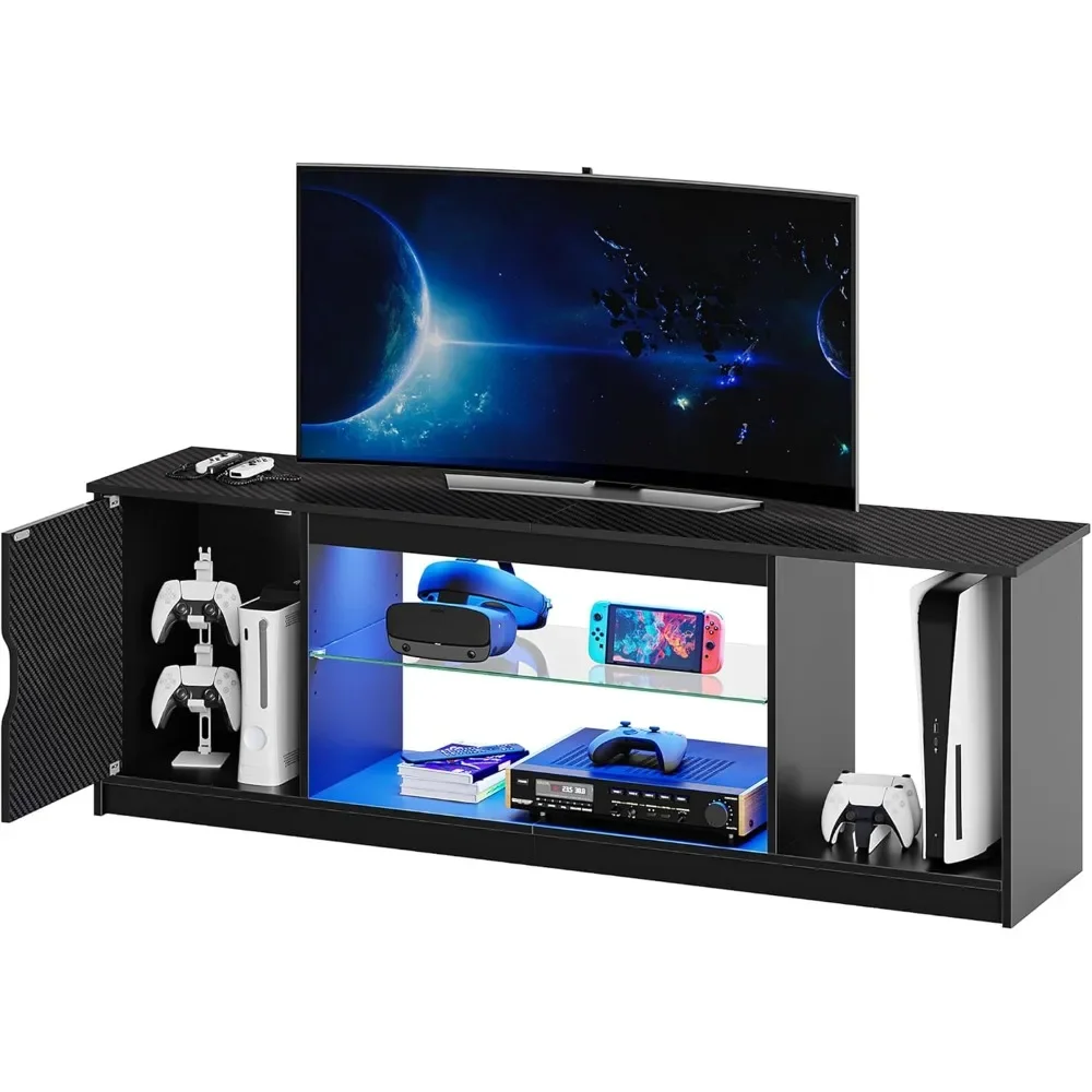Bestier Led Entertainment Cent - đánh giá và giá Gaming Console Tv Stand