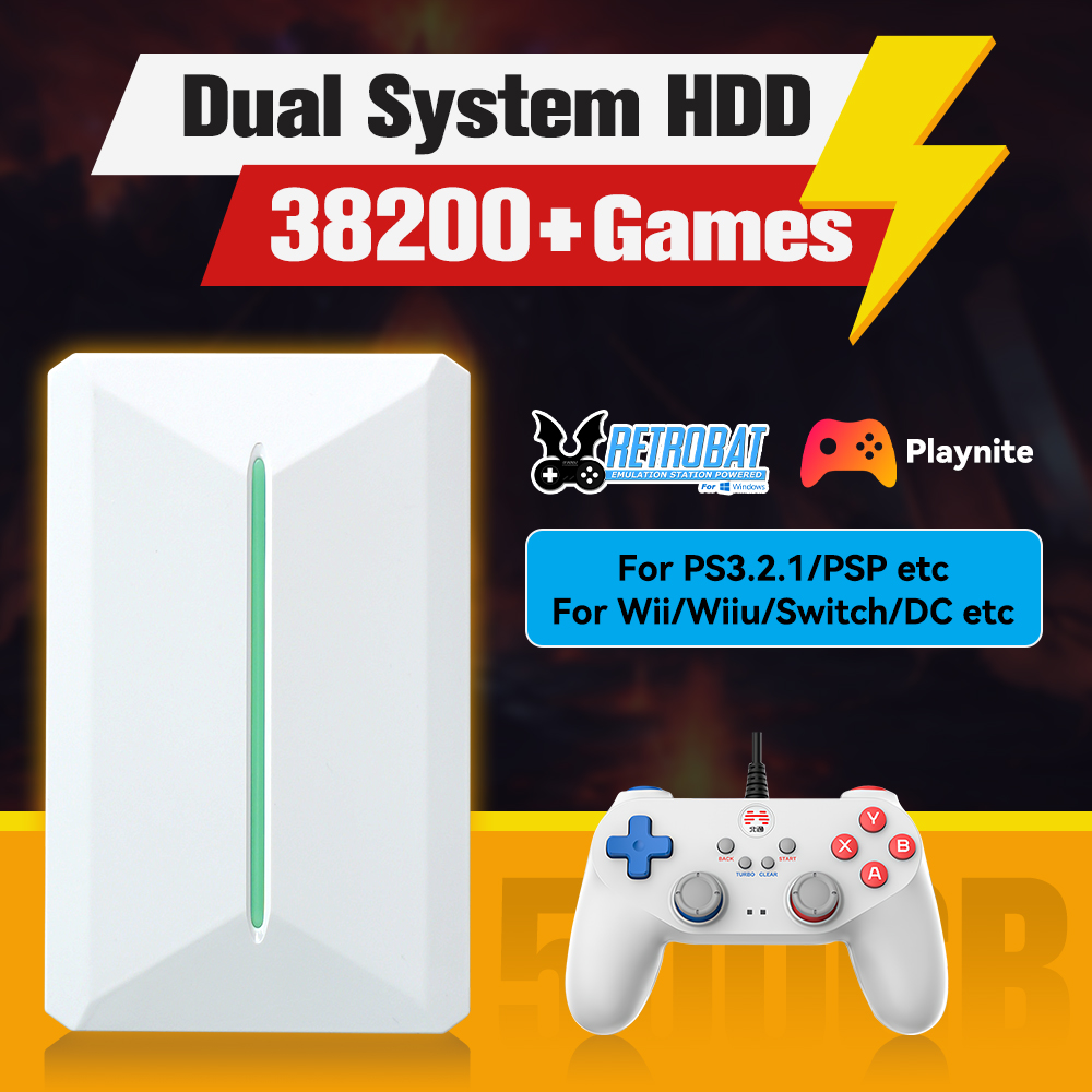 Retrobat＆Playnite System HDD R - đánh giá và giá Gaming Console Gs5