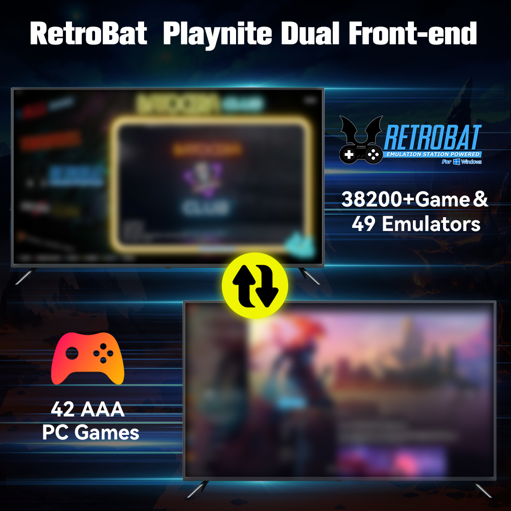 Retrobat＆Playnite System HDD R - đánh giá và giá Gaming Console Gs5