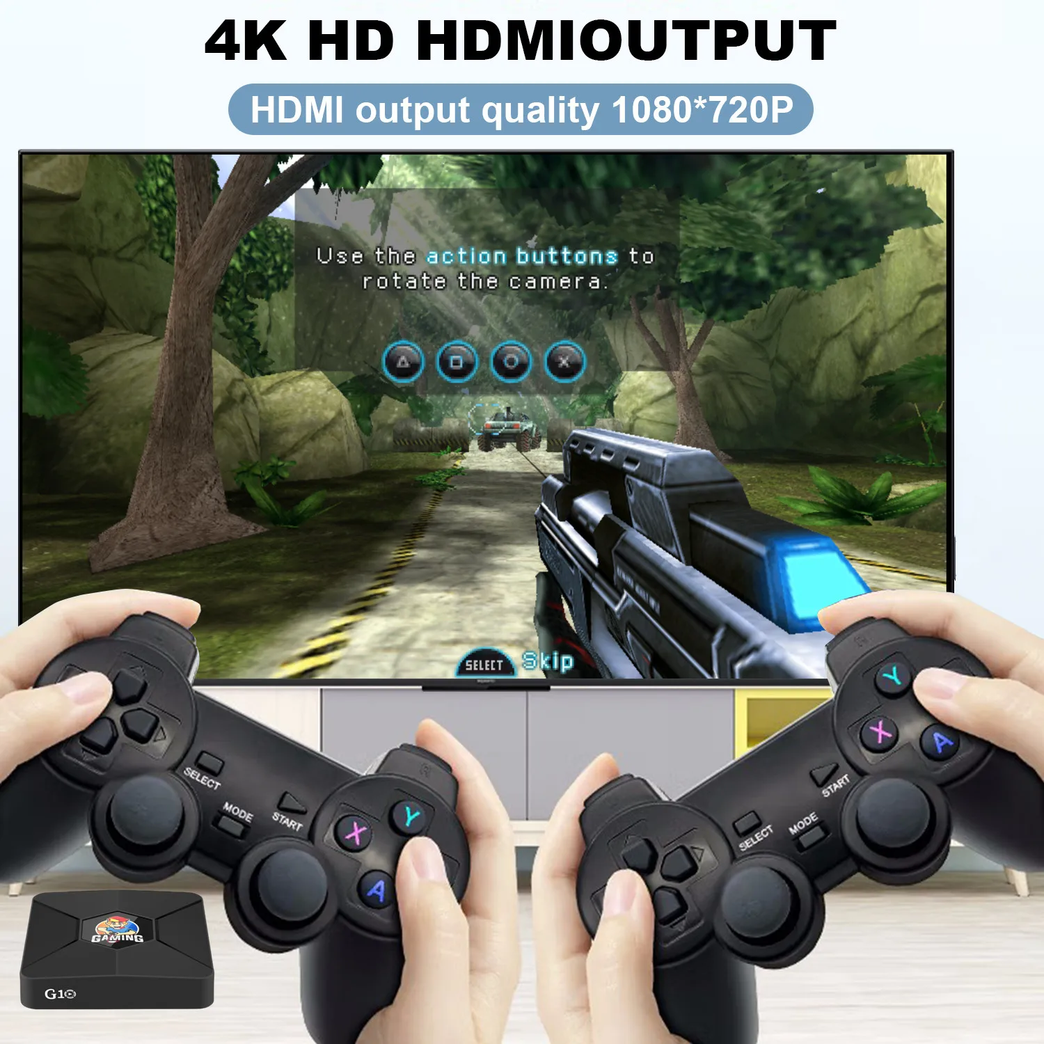 HaaYot Game Box 4K HD Smart An - đánh giá và giá Gaming Console For Smart Tv
