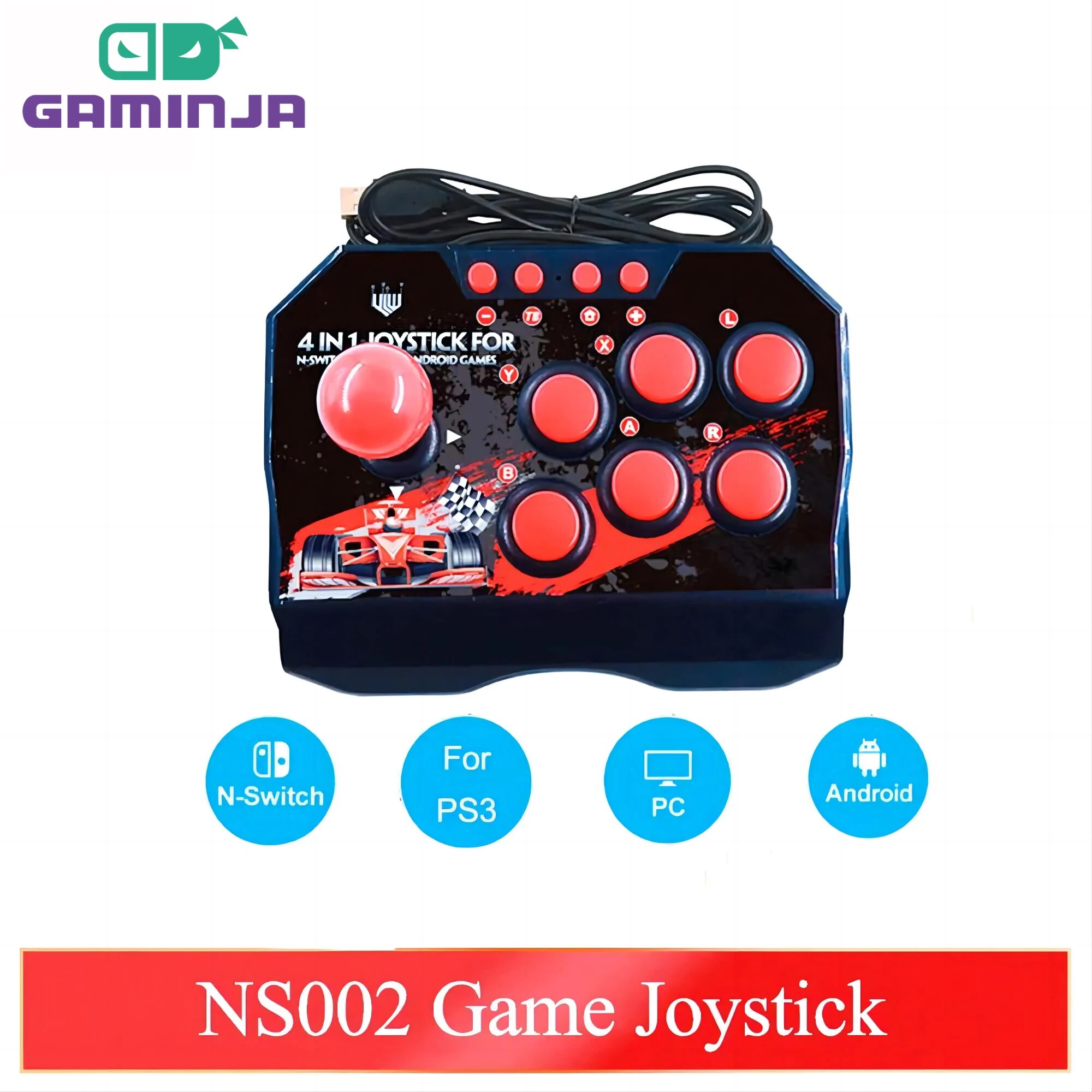 GAMINJA NS002 4 In 1 Retro Arc - đánh giá và giá Gaming Console Android