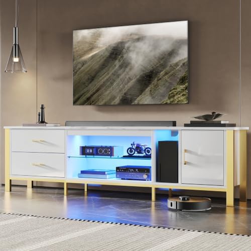 TV Stand for 75/80/85 inch TVs - đánh giá và giá Gaming Console Tv Stand