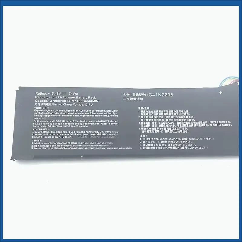 New C41N2208 15.48V 74Wh High  - đánh giá và giá Gaming Console Rog