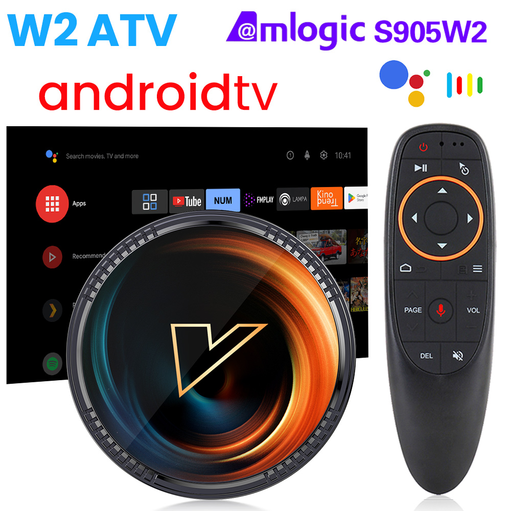 VONTAR W2 ATV AndroidTV 11.0 S - đánh giá và giá Gaming Console Tv Stand