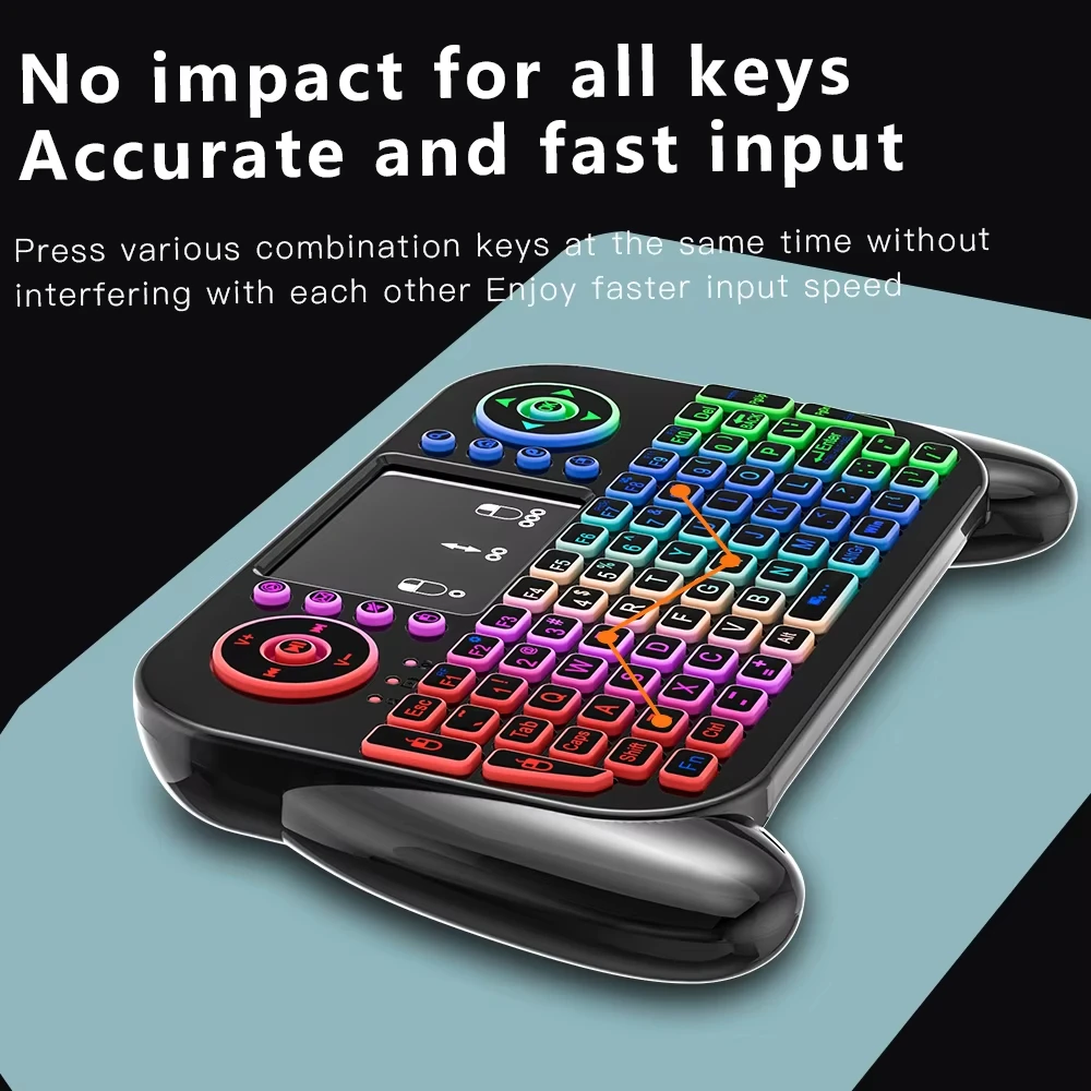 KEBIDUMEI RGB Backlit Mini Key - đánh giá và giá Gaming Console For Smart Tv