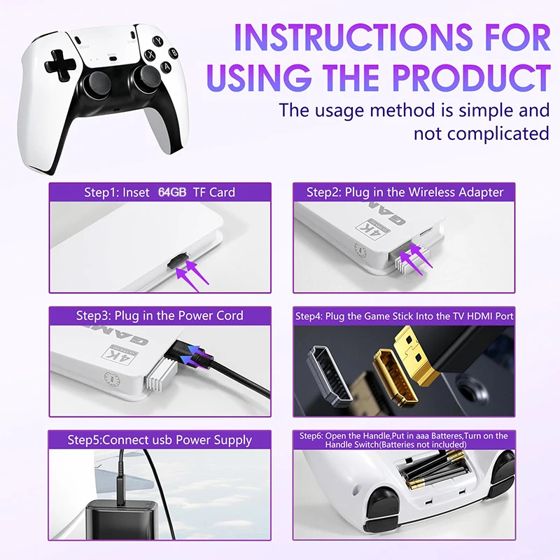 New M15 4K TV Game Built in 40 - đánh giá và giá Gaming Console Gs5