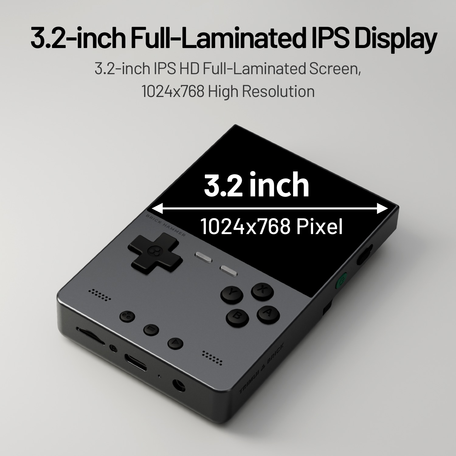 Metal Body Trimui Brick Hammer - đánh giá và giá Gaming Console Android